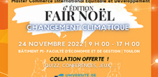 6e édition du FAIR NOËL à l'Université de Toulon