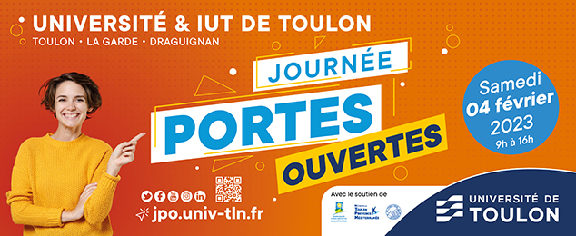 Journée Portes ouvertes à l'Université et l'IUT de Toulon