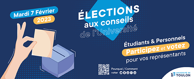 Elections Présidence Université - 7 février 2023