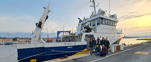 Master Sciences de la Mer : une semaine d'immersion à bord d'un navire océanographique