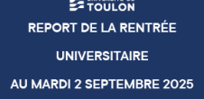 Report de la rentrée universitaire au Mardi 2 septembre 2025 : infos rentrée