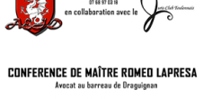 Conférence "Le projet de réforme pénale : vers une limitation des libertés individuelles ?"