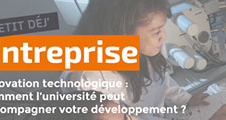Petit-déjeuner de l'entreprise - innovation technologique : comment l'université peut accompagner votre développement ?