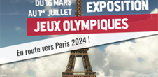 Exposition : Jeux Olympiques, en route vers Paris 2024 !