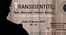 Conférence "Transidentité : nom masculin. féminin. autres…"