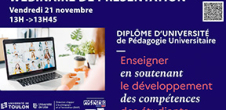 Webinaire de présentation du DU pédagogie universitaire