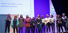 Remise de diplômes du Diplôme d'Université Protection de l'enfance