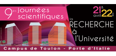 9es journées scientifiques de l'Université de Toulon