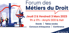 Forum des métiers du droit