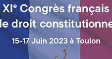 XIe Congrès français de droit constitutionnel