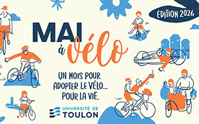 L'Université de Toulon participe à l'opération "Mai à Vélo" ! 