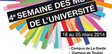 4<sup>e</sup> Semaine des Métiers à l'Université de Toulon