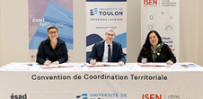 L'Université de Toulon, l'ISEN Méditerranée et l'ESADTPM formalisent une ambition commune au service du territoire