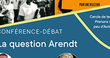 Conférence - débat : La question Arendt
