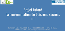 Projet tuteuré : prévention sur la consommation de boissons sucrées