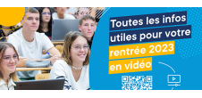 Étudiant : toutes les infos utiles pour votre rentrée 2023 en vidéo