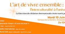 L'art de vivre ensemble : l'interculturalité à l'Université - Mardi 10 juin 2025