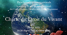 Proclamation internationale Charte du Droit du Vivant