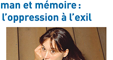 Conférence "Roman et mémoire : de l'oppression à l'exil"
