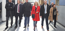 Les partenaires institutionnels de l'UTLN découvrent le projet d'ecocampus