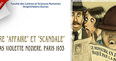 Conférence Entre affaire et scandale : le cas Violette Nozière, Paris 1933