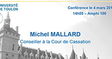 Conférence "Le quotidien d'un conseiller à la chambre sociale de la Cour de cassation" - Laboratoire CERC