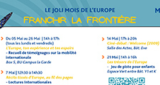 Joli mois de l'Europe : franchir les frontières