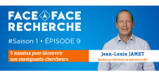 Face-à-face Recherche : portrait de Jean-Louis JAMET, enseignant chercheur au laboratoire MIO