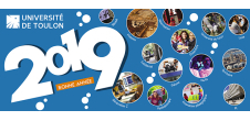 L'Université de Toulon vous souhaite une bonne année 2019