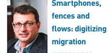 Conférence "Smartphones, fences and flows : digitizing migration governance"