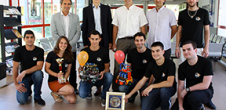 Des étudiants de l'IUT champions de France de robotique
