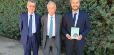 Un enseignant-chercheur de l'UTLN rencontre le Président de la République italienne
