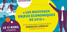 Conférence Les nouveaux enjeux économiques de 2019