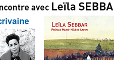 [Vidéo] Rencontre avec Leila Sebbar - Laboratoire BABEL