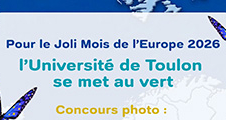 Un joli mois de l'Europe engagé et écologique à l'Université de Toulon !