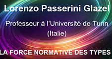 Conférence "La forme normative des types" - Laboratoire CERC