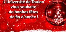 Fermeture de l'Université du 22 décembre au 7 janvier 2018