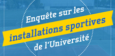 Enquête sur les installations sportives de l'Université