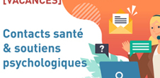 Contacts santé pendant la période de congés