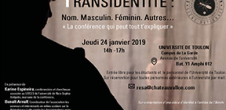 Conférence "Transidentité : nom masculin. féminin. autres…"