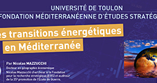 Conférence Jeudi 10 décembre : Les transitions énergétiques en Méditerranée