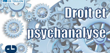 Séminaire "Droit et Psychanalyse" - mardi 27 mars 2018