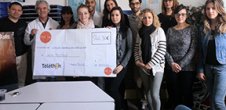 Soutien des étudiants de l'IUT GEA au Téléthon 2013
