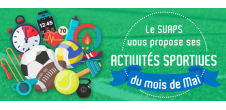 SUAPS : activités sportives du mois de mai 2022