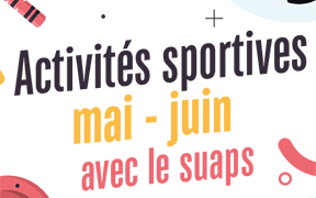 SUAPS : activités sportives des mois de mai et juin 2026
