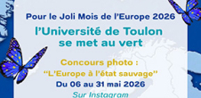 Un joli mois de l'Europe engagé et écologique à l'Université de Toulon !
