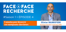 « Face à Face Recherche » avec le portrait d'Olivier Nannipieri, Laboratoire IMSIC