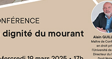 Conférence : La dignité du mourant