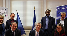 Signature d'une convention de partenariat entre l'IUT de Toulon et Naval Group