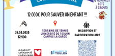 Ensemble, sauvons des vies – Rejoignez la course solidaire du 26 mai 2025 sur le campus de La Garde